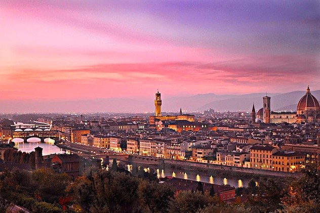 Florencia, capital de Toscana, urbe del Renacimiento y de la cultura. Foto de Piero Mirándola.