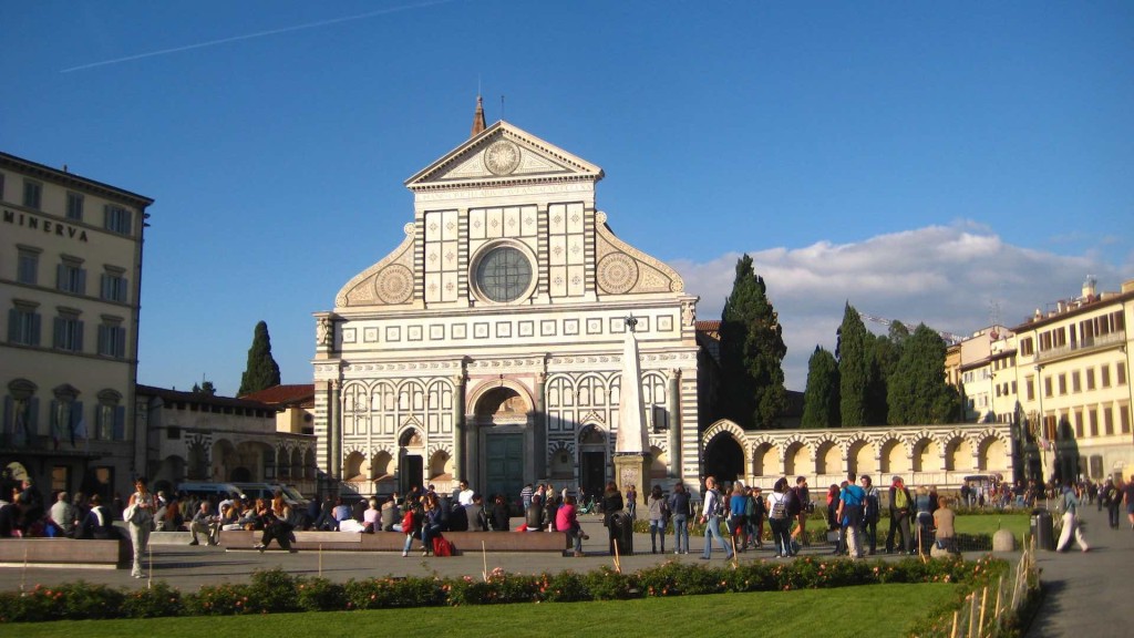 La iglesia de Santa Maria la Novella. ©M. Calvo.