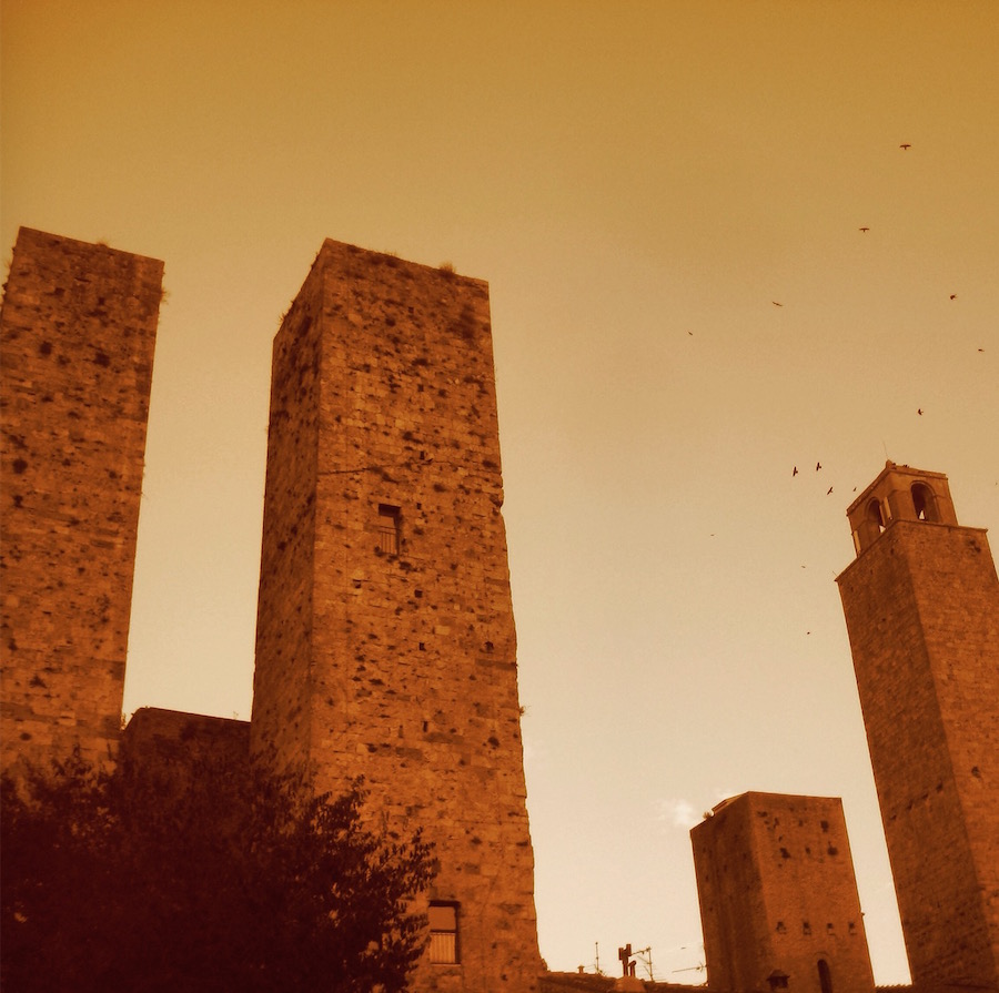 Torres del centro de San Gimignano. ©Iñigo Pedrueza.