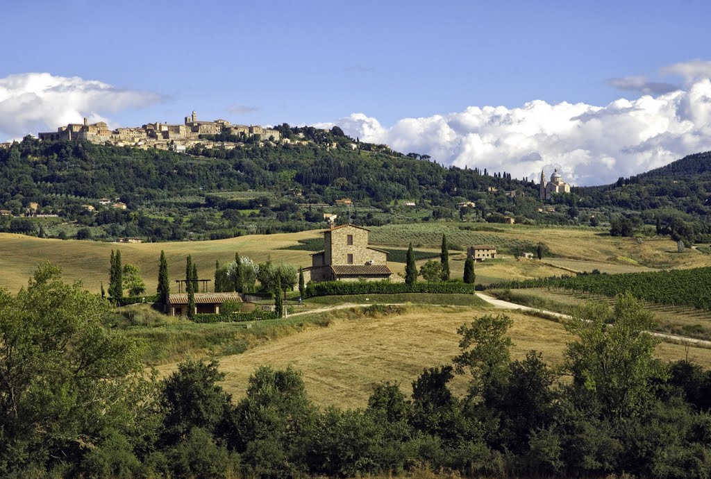 La colina donde duerme Montepulciano