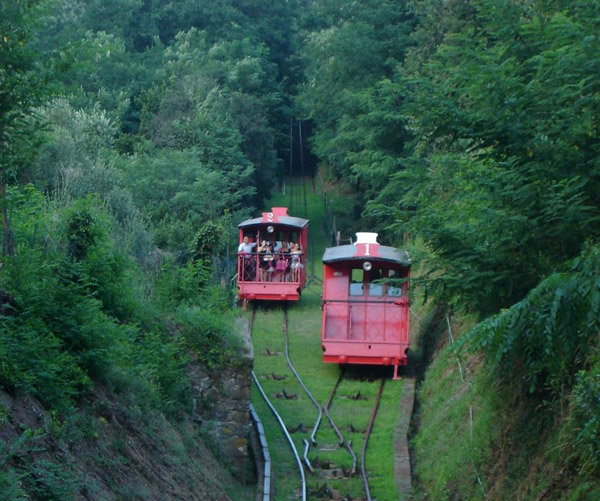 Funicular que sube a Montecatini Alto