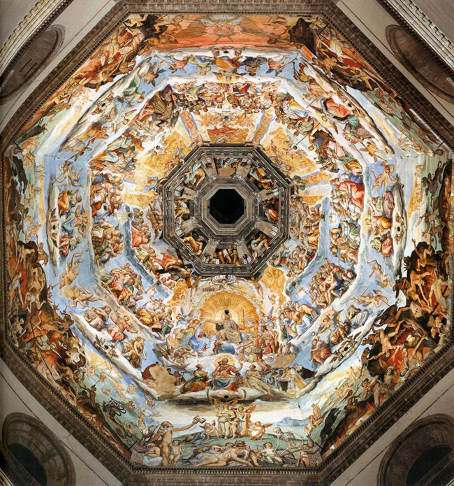 Frescos de la cúpula de la catedral