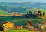 Atardecer en la Toscana